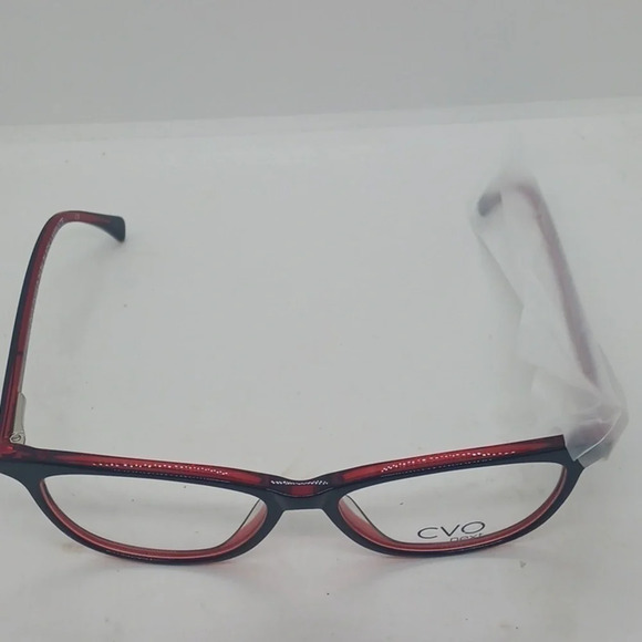 NWT RX-ABLE CLEARVISION GLENWILD PARK EYEGLASS FRAMES BLACK LAMINATE - Picture 3 of 6